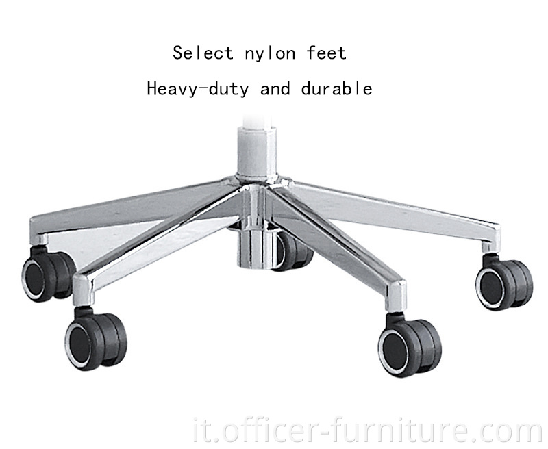 Stabilized nylon foot